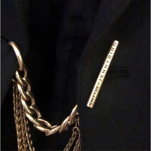 Smythe x Jenny Bird collab blazer. Size 8. Excellent condition. Black and gold - Picture 5 of 9